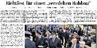 Bericht der H.A.Z.