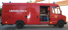Gerätewagen Umweltschutz