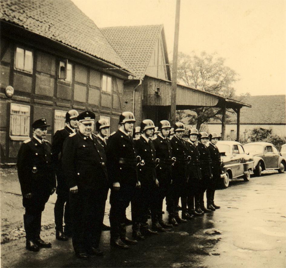 Gruppe Feuerwehr Schliekum 1952