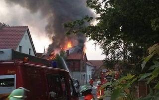 Dachstuhlbrand Rautenberg