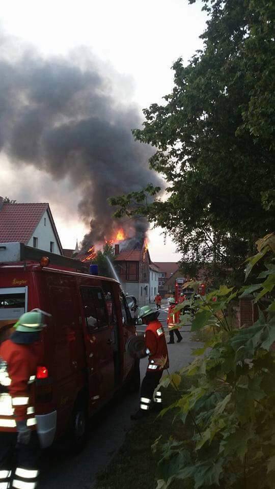 Dachstuhlbrand Rautenberg